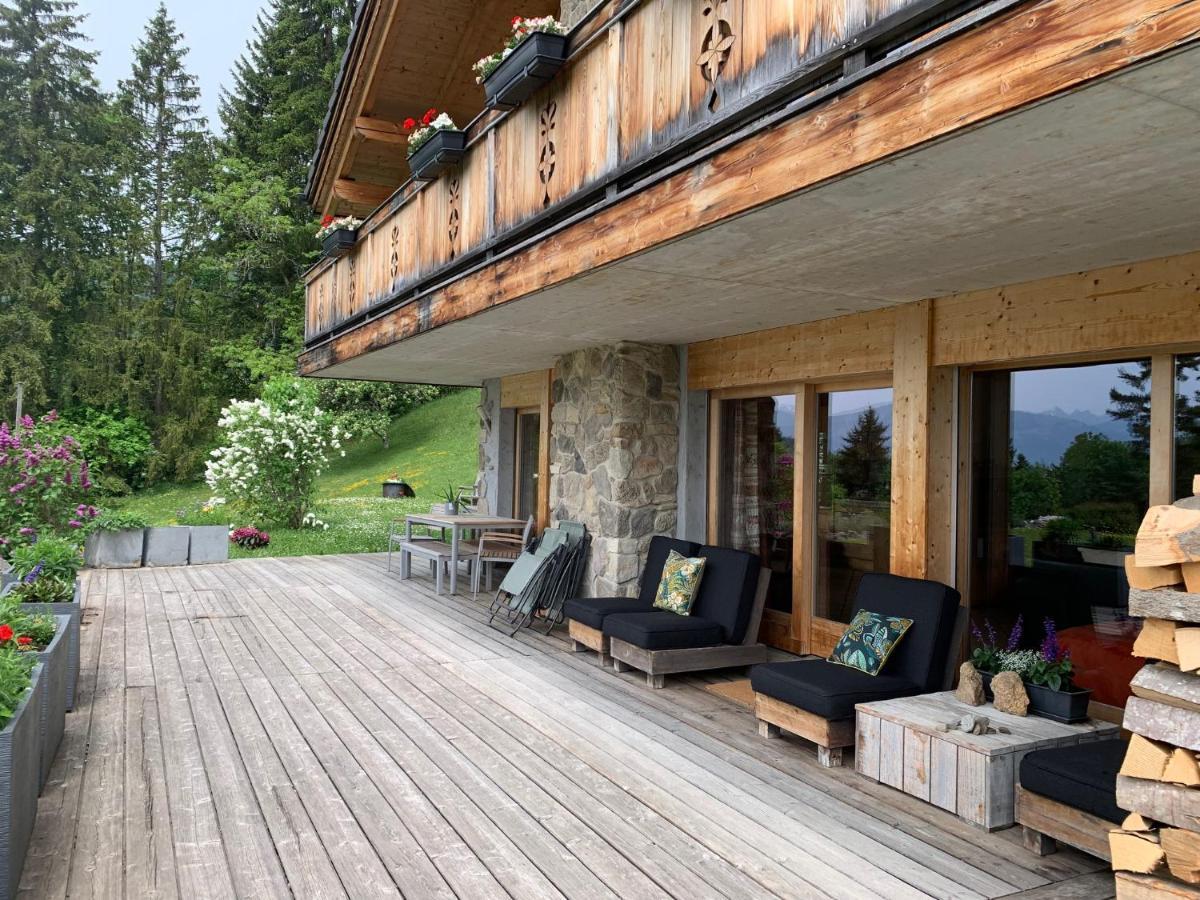 Апартаменты Chalet La Renarde Вилларс-Сур-Оллон Экстерьер фото