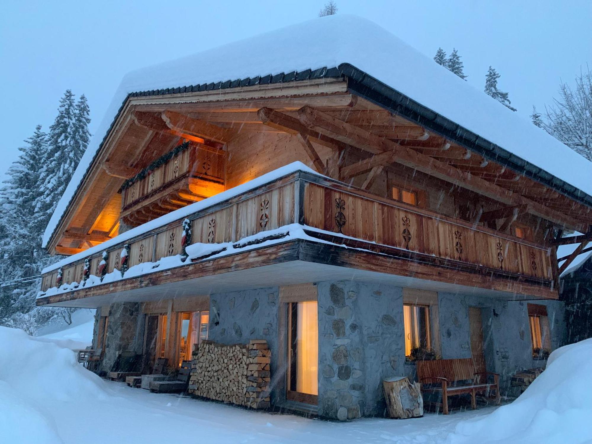 Chalet La Renarde Вилларс-Сур-Оллон Экстерьер фото